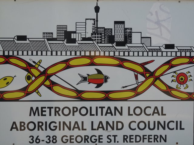 Metropolitan Local Aboriginal Land Council sign